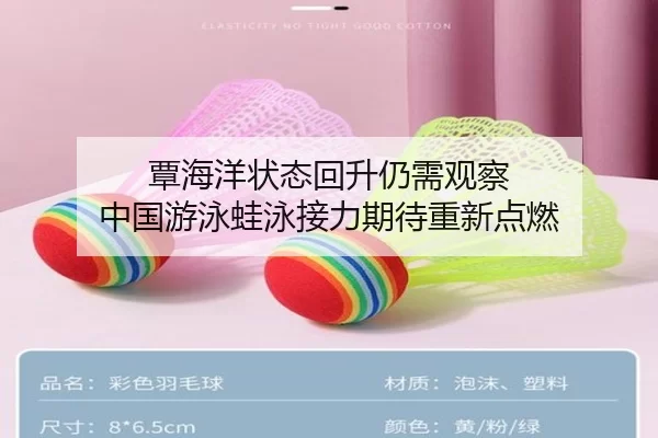 覃海洋状态回升仍需观察 中国游泳蛙泳接力期待重新点燃